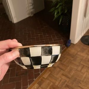 MacKenzie Childs courtly check 6” bowl